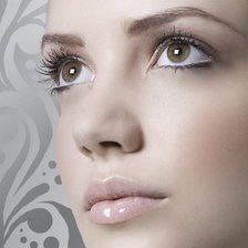 Схема вышивки «пртрет»