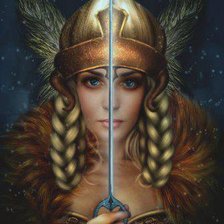 Схема вышивки «Валькирия»