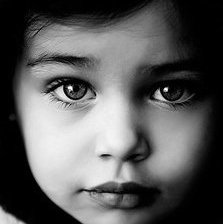 Схема вышивки «портрет ребёнка»