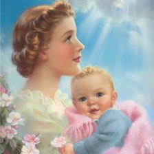 Схема вышивки «нежный образ»