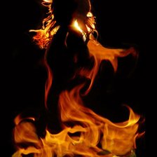 Схема вышивки «огонь в сердцах»