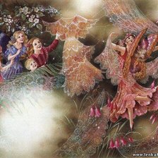 Схема вышивки «эльфы»