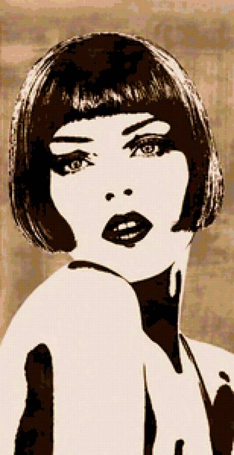 Девушка. - рэтро, девушки - предпросмотр