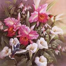 Схема вышивки «букет»