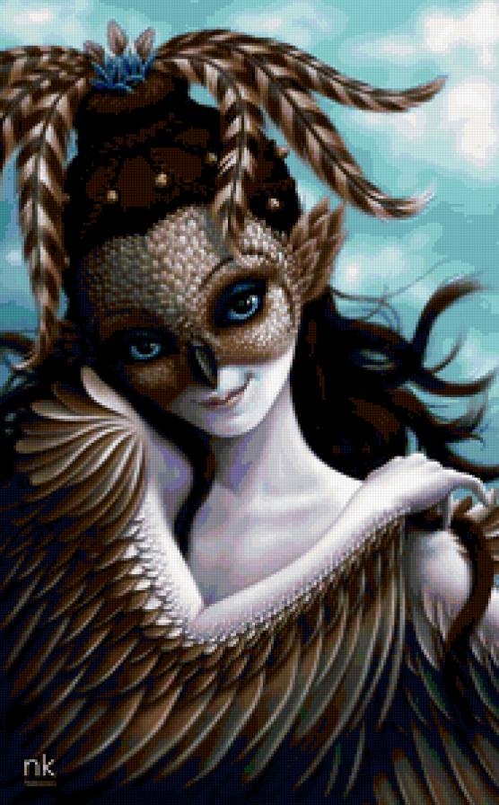 Гарпия - фентези, девушки - предпросмотр