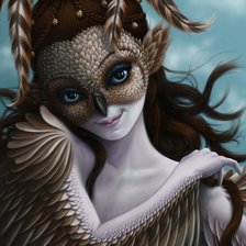 Схема вышивки «Гарпия»