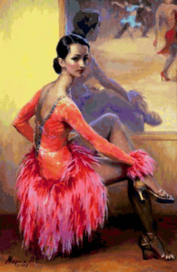 Танцовщица - танец, девушки - предпросмотр