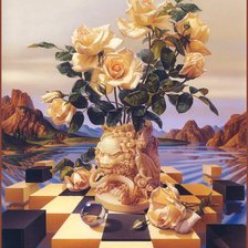 Схема вышивки «Геометрия цветов 4»