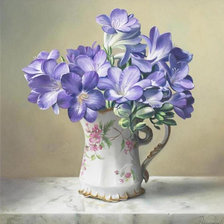 Схема вышивки «цветочки-2»