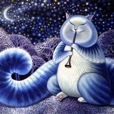 Схема вышивки «Лунная соната А. Белова»