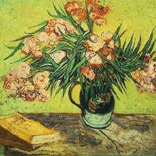 Ван Гог. Ваза с олеандрами