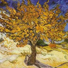 Схема вышивки «Ван Гог. Тутовое дерево»