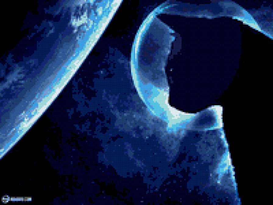 Лунный кот - луна, кот, ночь, фентези - предпросмотр