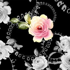 Схема вышивки «цветы»