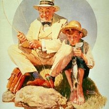 два поколения (рыбачки )