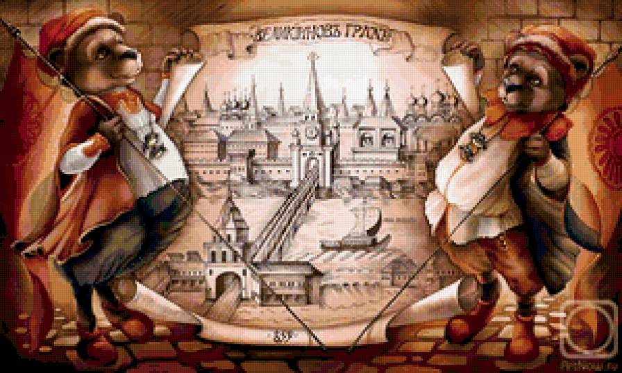 667786 - город, карта - предпросмотр