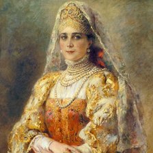 Схема вышивки «Марья Маревна»