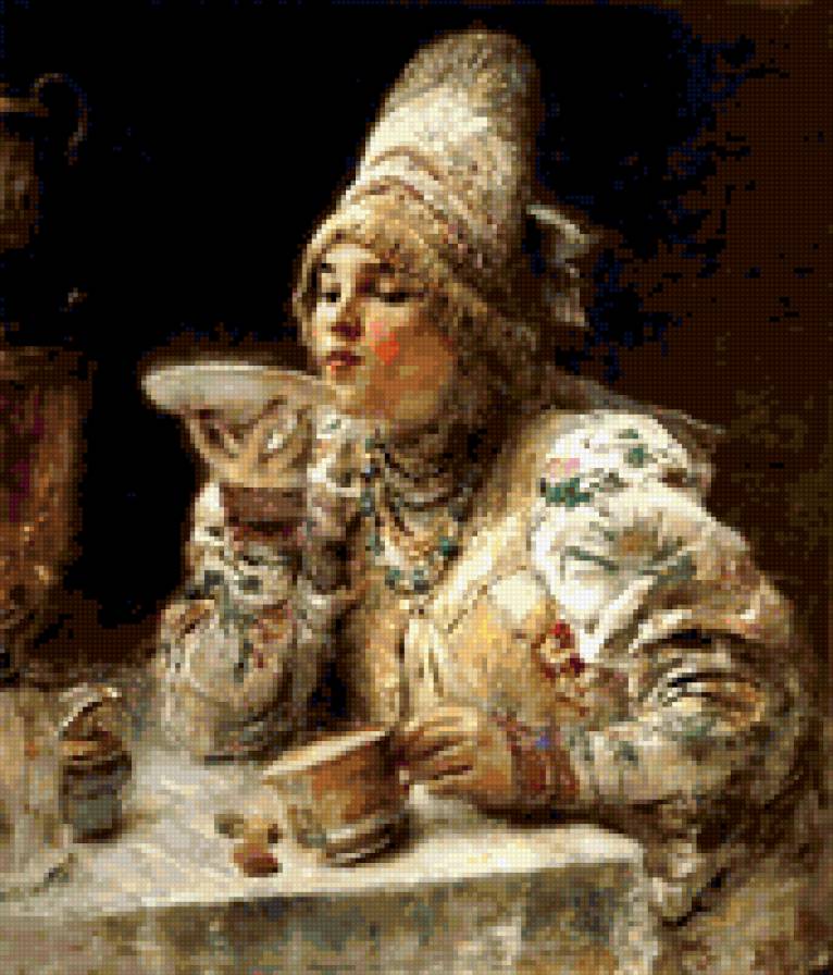 купеческая дочь - русская сказка - предпросмотр