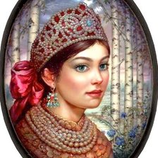 Схема вышивки «ярославна»