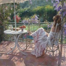 Схема вышивки «летний день»