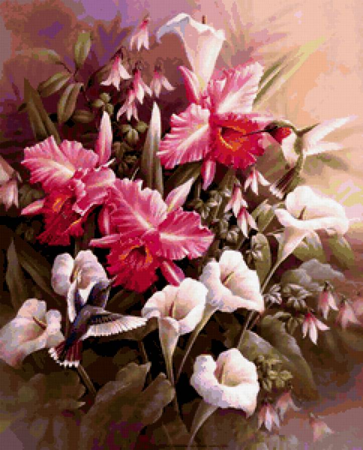 букет - калы, калибри - предпросмотр