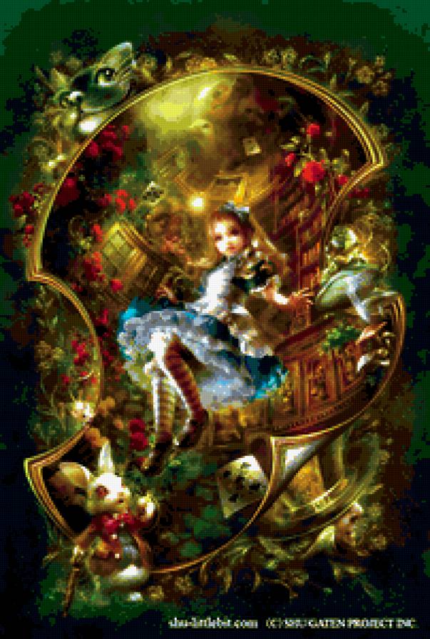 алиса - алиса, кролик, кот - предпросмотр