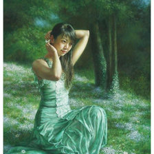 Восточная девушка