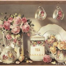 Схема вышивки «сюжет для кухни»