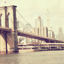 Схема вышивки «бруклинский мост»