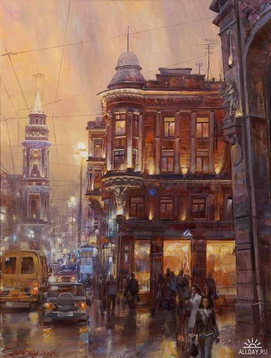 Иван Савицкий. Фантастический Петербург - петербург - оригинал
