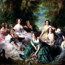 Схема вышивки «пикник»