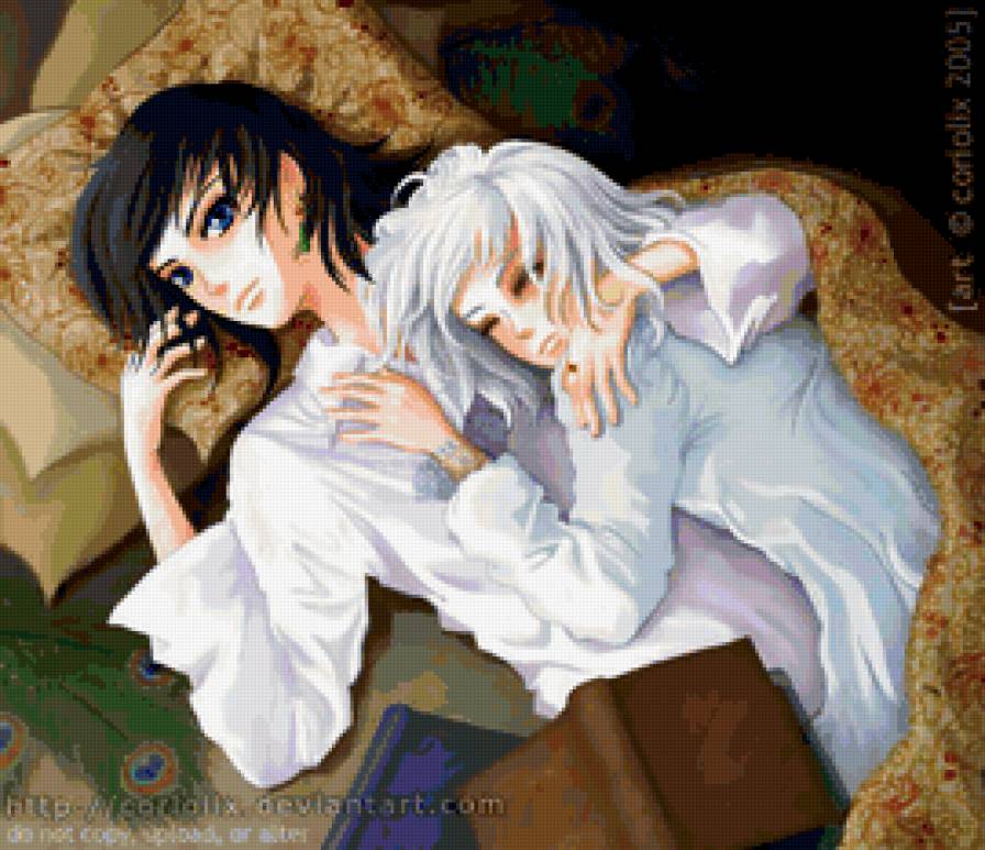 №279956 - софи, двое, хаул, аниме - предпросмотр