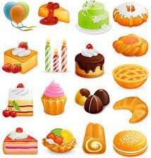 Схема вышивки «торт»