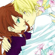 Схема вышивки «граф и фея»