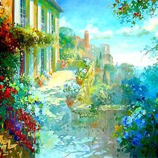 Схема вышивки «летний день»