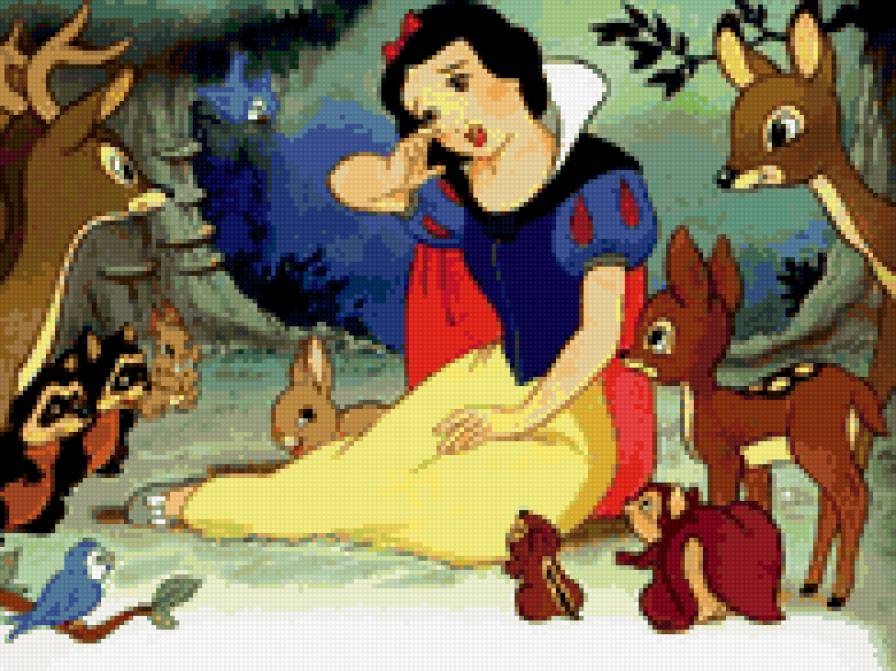 белоснежка - сказка - предпросмотр