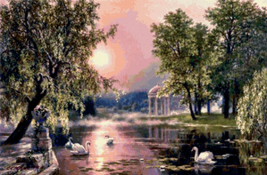 лебединое озеро - красота - предпросмотр