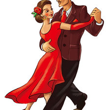 Схема вышивки «танец»