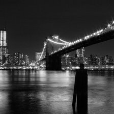 Схема вышивки «мост»