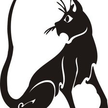 Схема вышивки «Котик 4»