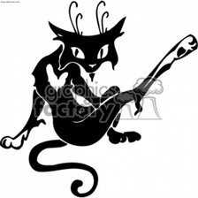 Схема вышивки «Котик 10»