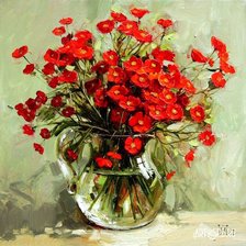 Схема вышивки «букет»