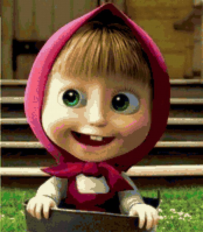 Маша - мультик, маша и медведь - предпросмотр