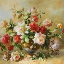 Схема вышивки «букет»