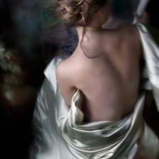 Схема вышивки «Девушка.»