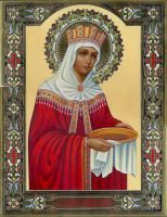 Схема вышивки «икона»