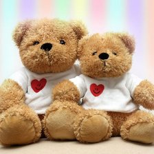 Схема вышивки «мишки»