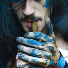 Схема вышивки «Painter»