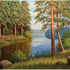 Схема вышивки «картина»