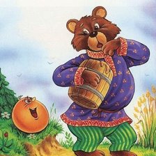 Схема вышивки «колобок»